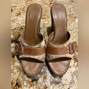 Coach Women’s Wedge Heels Size 8